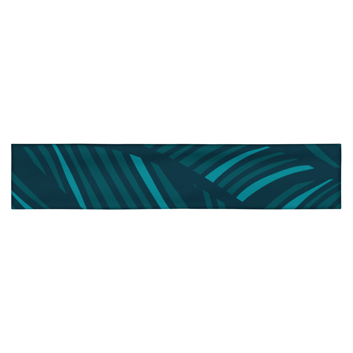 amazonia botanical headband in green vibrant print