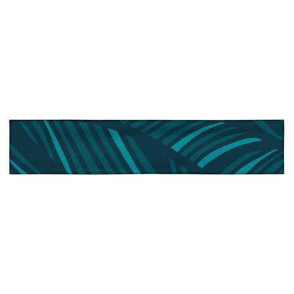 amazonia botanical headband in green vibrant print