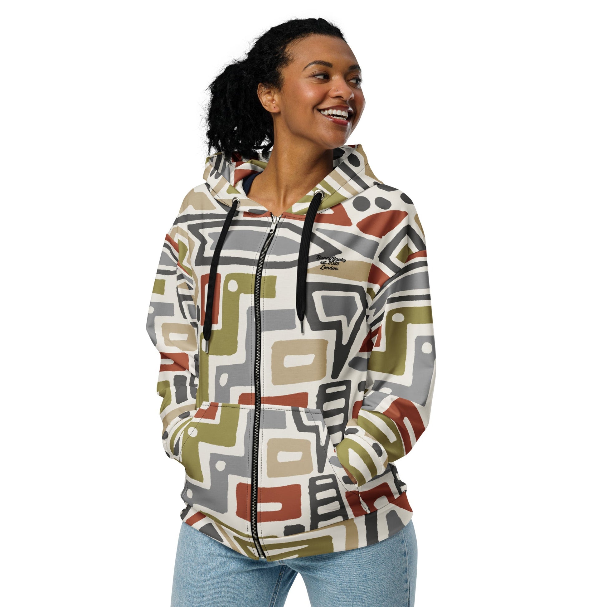 Amsterdam Zip Hoodie - BunnyBanky