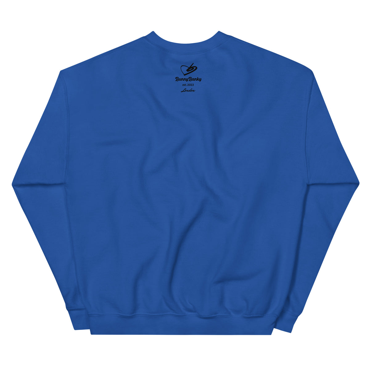 the apres matcha sweatshirt in royal blue  back