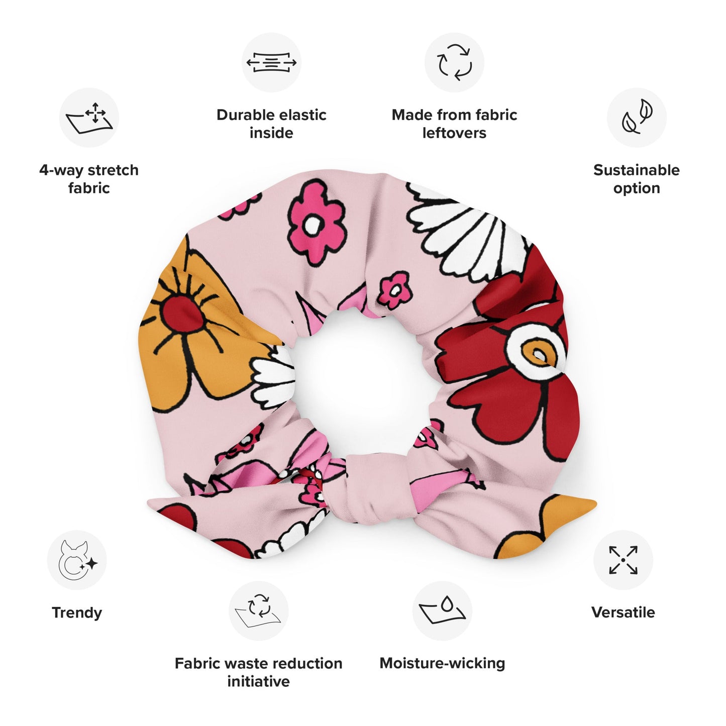 Bad Hair Day Recycled Scrunchie - BunnyBanky