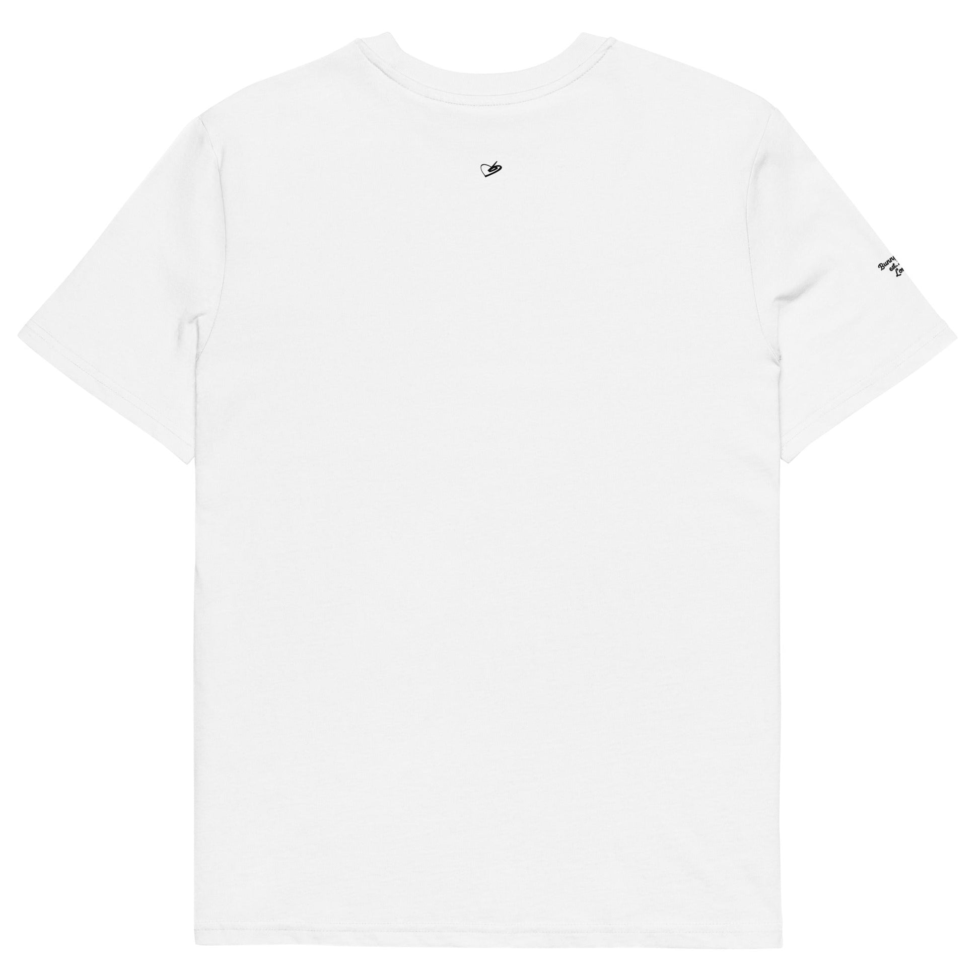 A close-up of The Big Data Tee, showing the pop-art "Big Data" text printed on the premium organic cotton fabric.