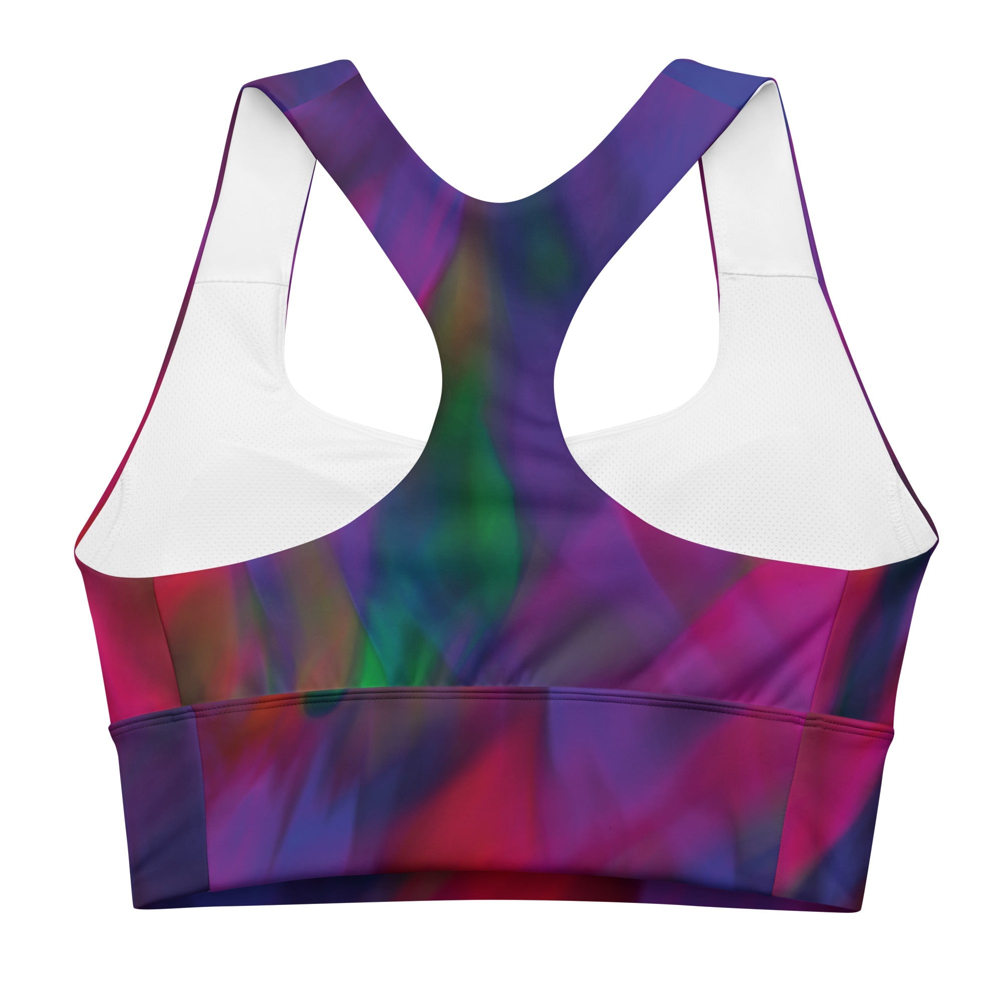 Bologna Longline Sports Bra: High - Support, Sustainable Style - BunnyBanky