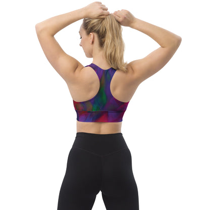 Bologna Longline Sports Bra: High - Support, Sustainable Style - BunnyBanky