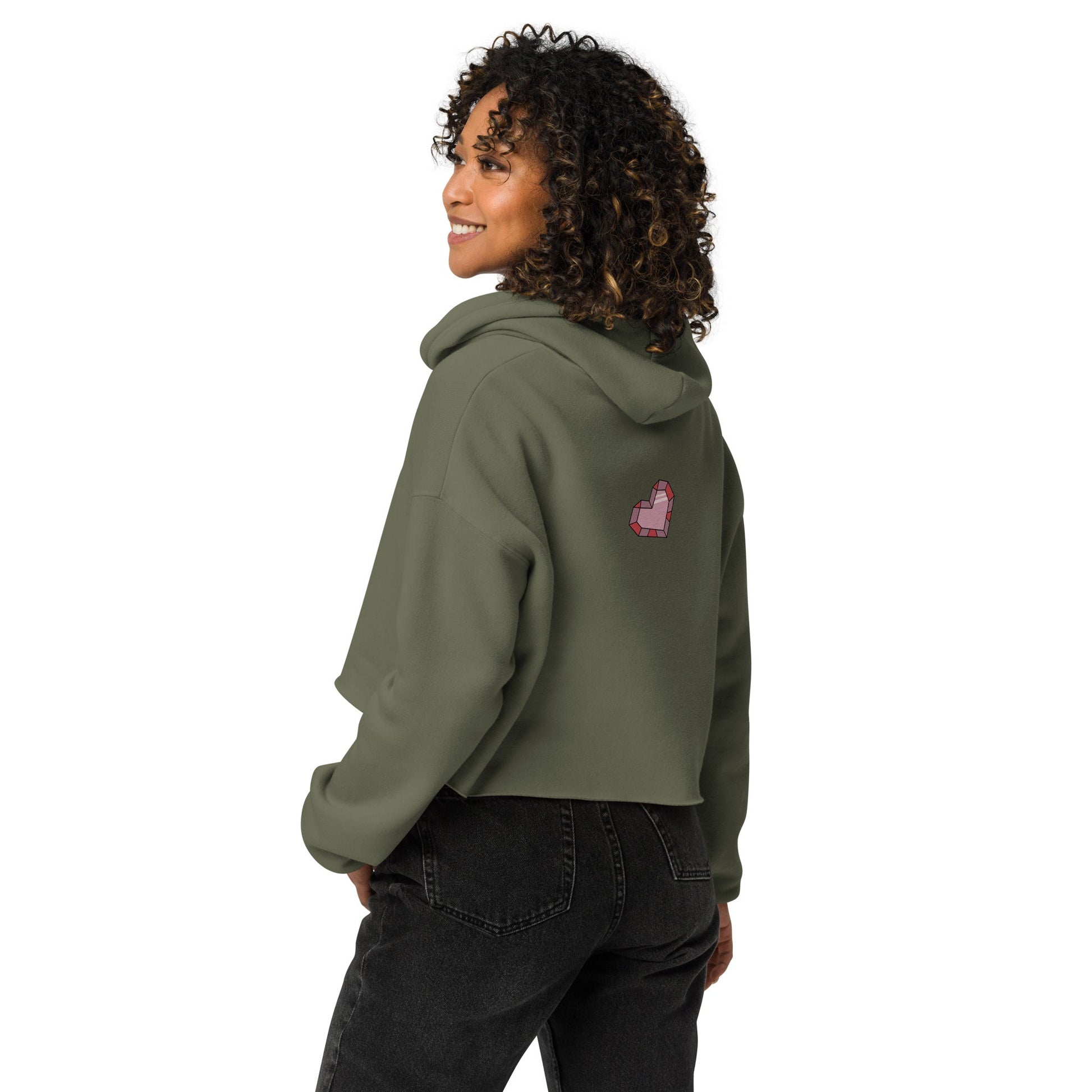 Camden Crop Hoodie - BunnyBanky