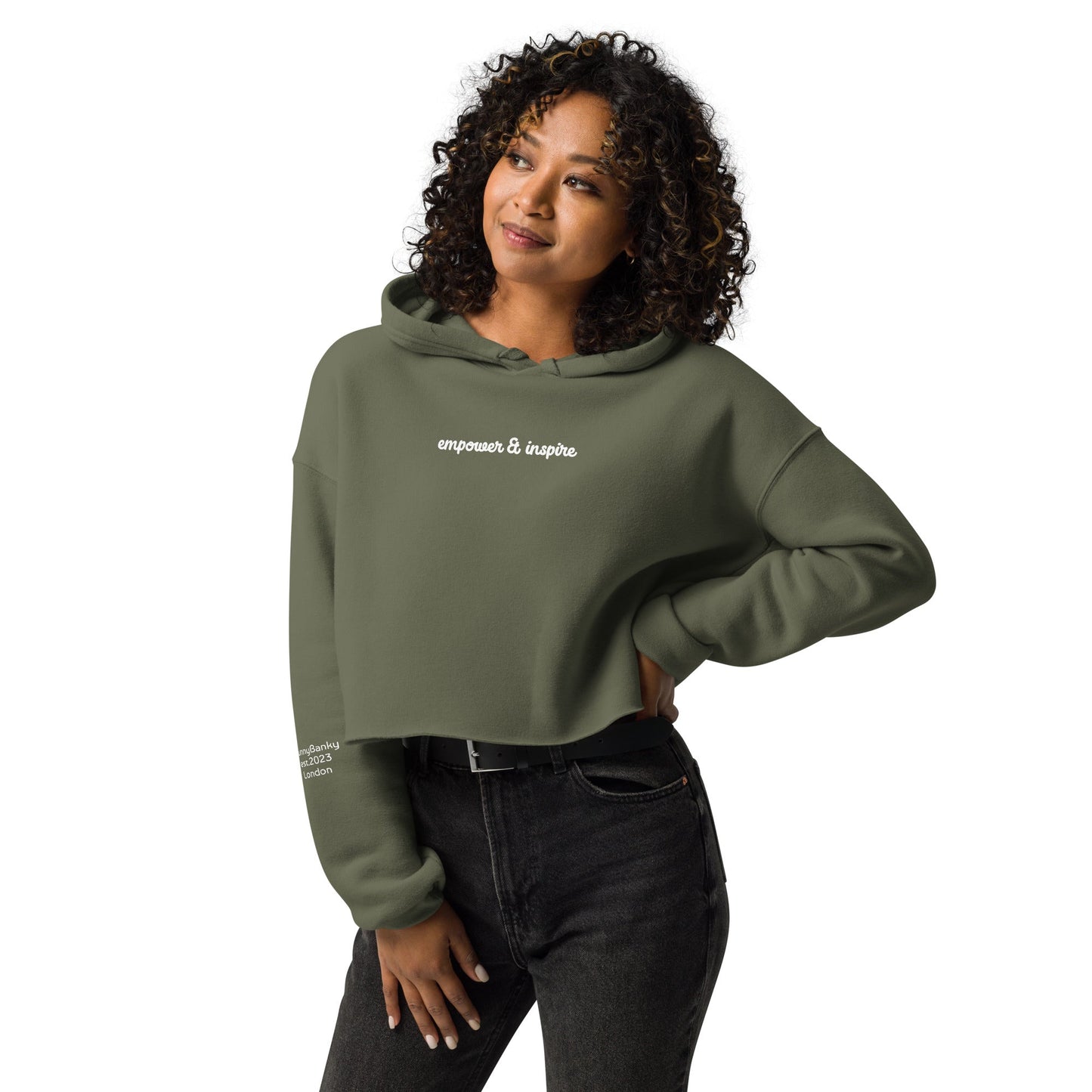 Camden Crop Hoodie - BunnyBanky