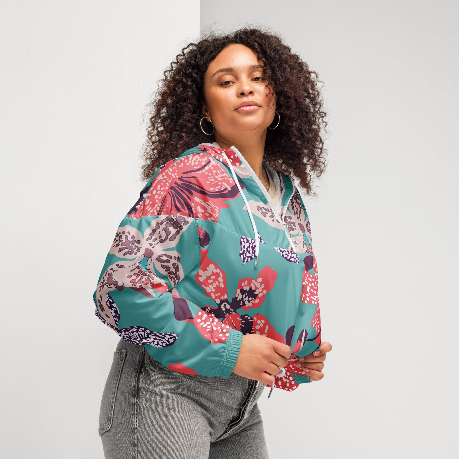 Chelsea Women’s cropped windbreaker - BunnyBanky