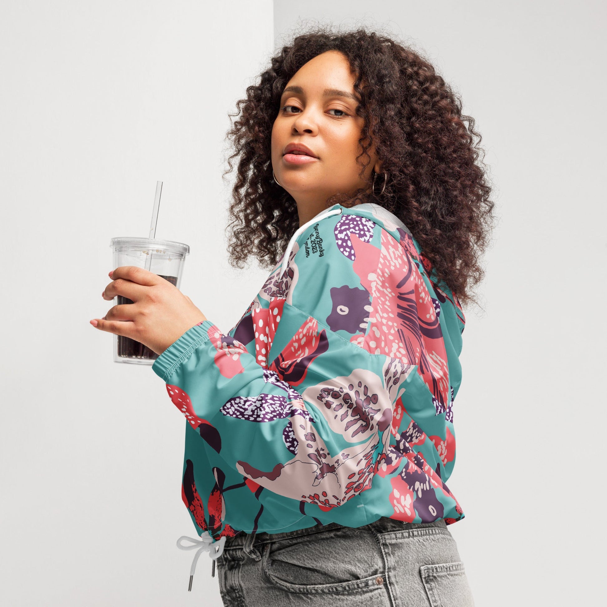 Chelsea Women’s cropped windbreaker - BunnyBanky