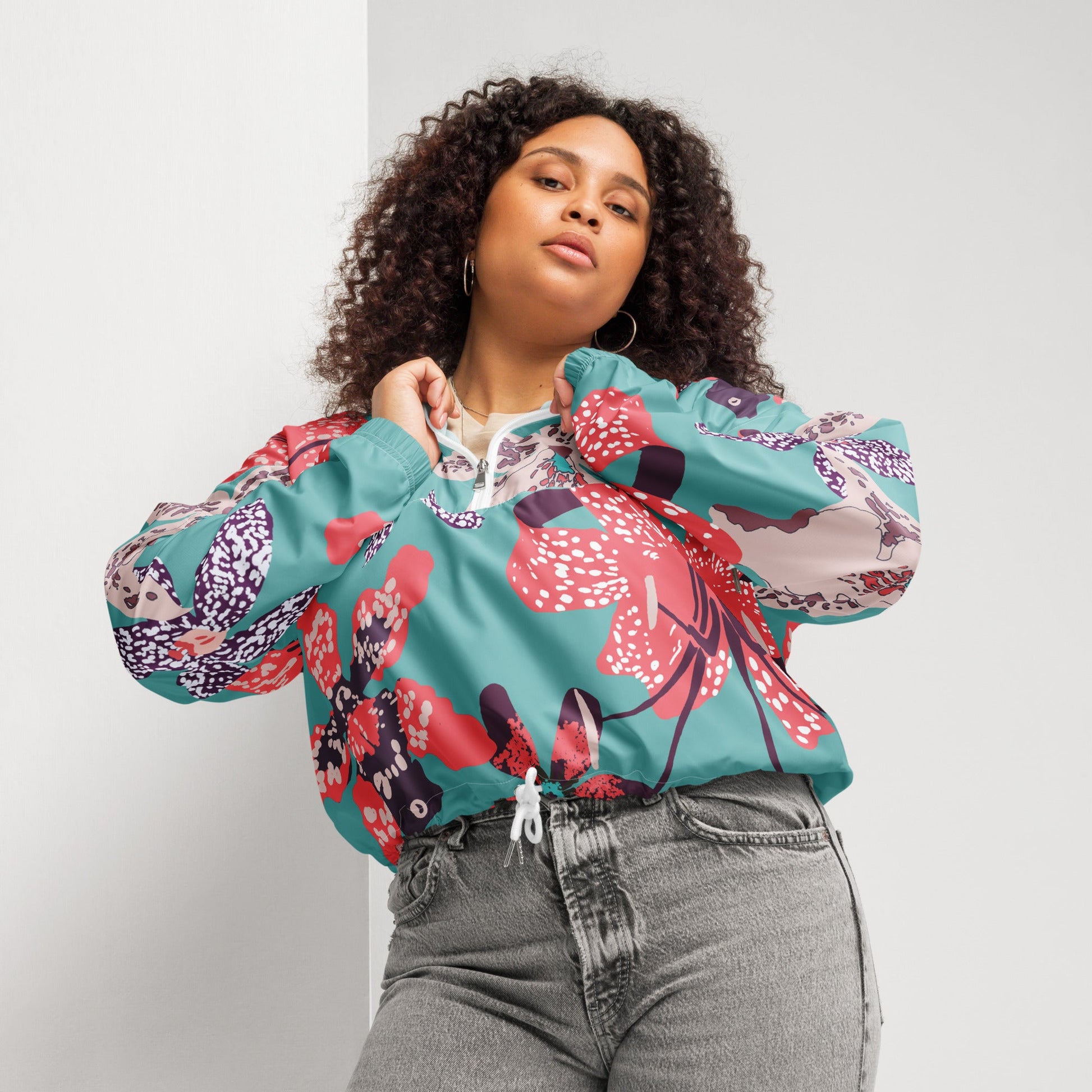 Chelsea Women’s cropped windbreaker - BunnyBanky