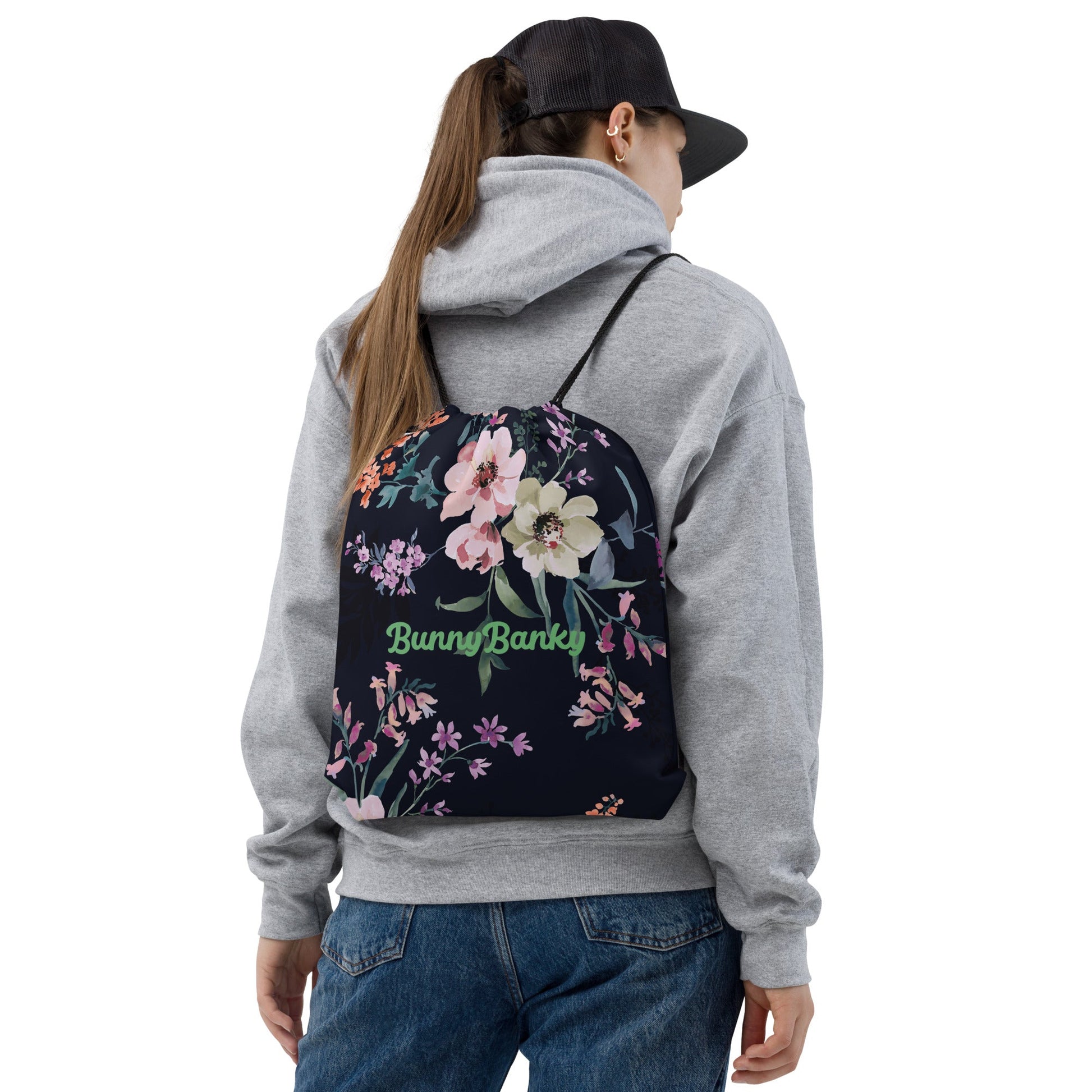 Circle Drawstring Bag - BunnyBanky