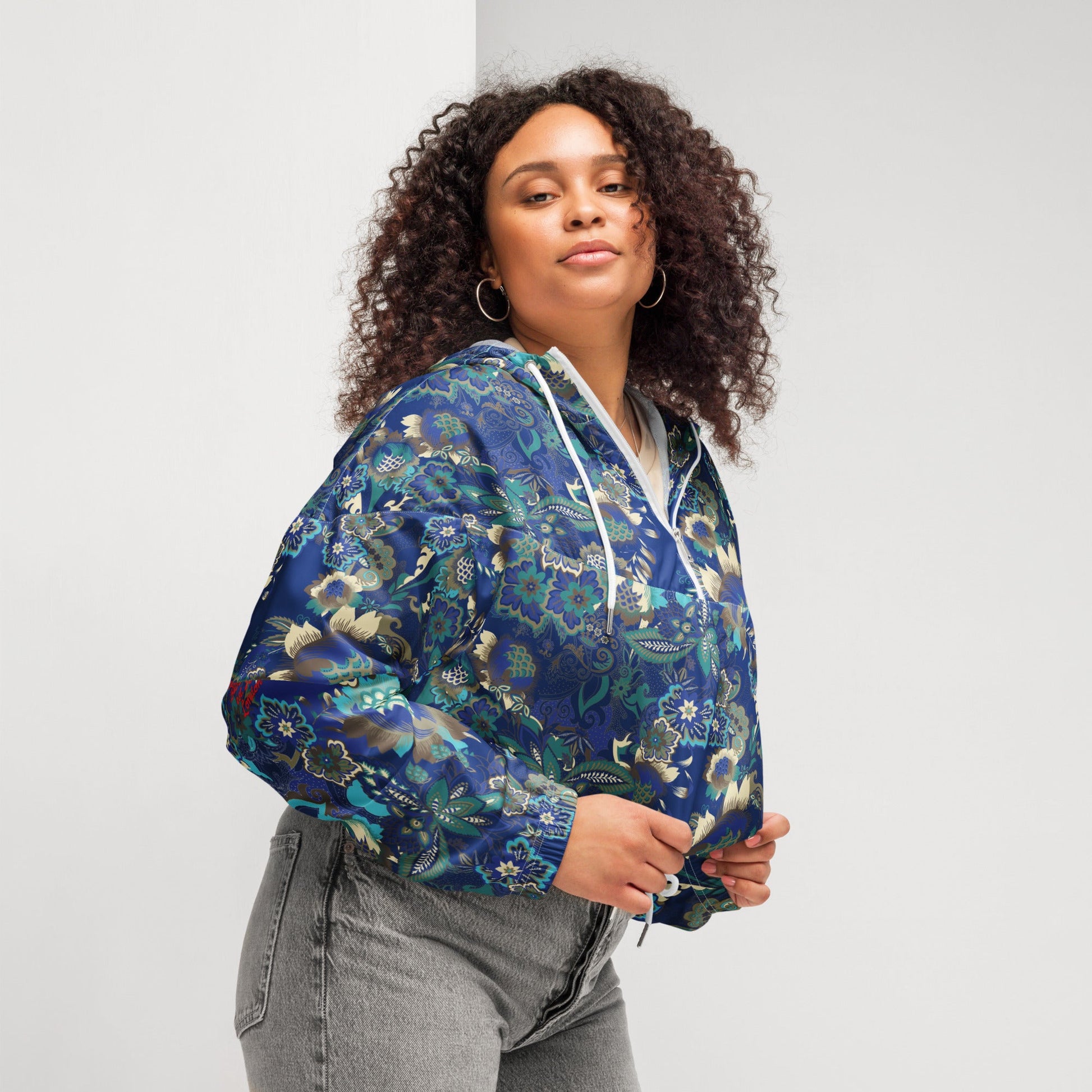 CityLine Cropped Windbreaker - BunnyBanky