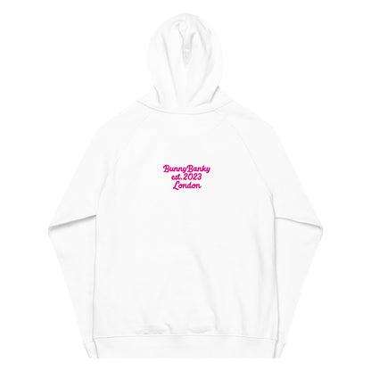 District Unisex eco raglan hoodie - BunnyBanky