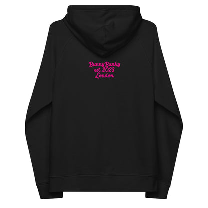 District Unisex eco raglan hoodie - BunnyBanky