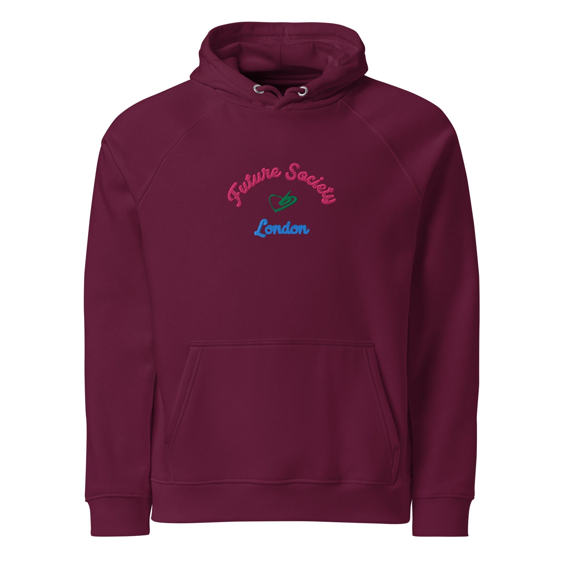 District Unisex eco raglan hoodie - BunnyBanky