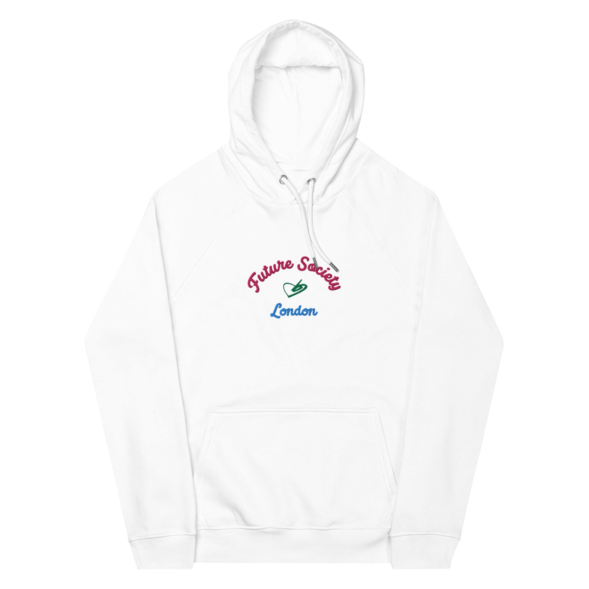 District Unisex eco raglan hoodie - BunnyBanky