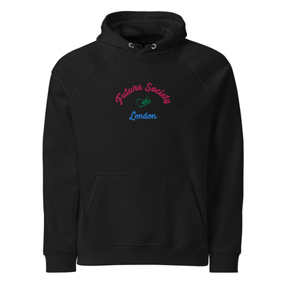 District Unisex eco raglan hoodie - BunnyBanky