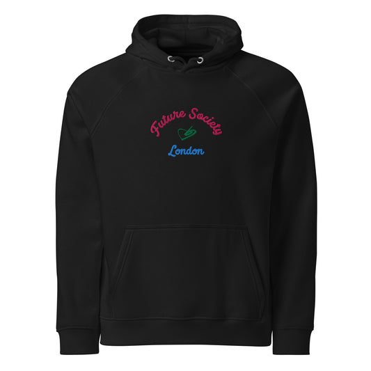 District Unisex eco raglan hoodie - BunnyBanky