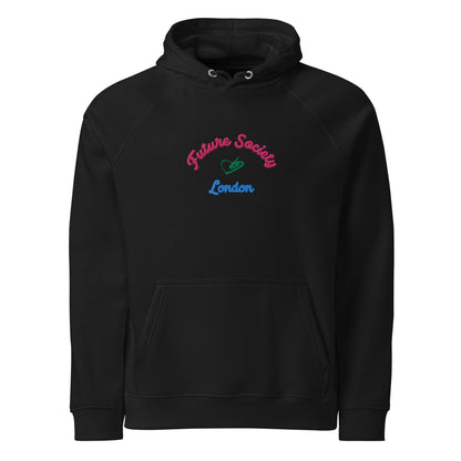 District Unisex eco raglan hoodie - BunnyBanky
