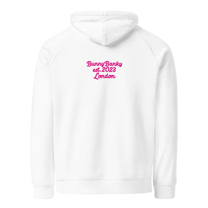 District Unisex eco raglan hoodie - BunnyBanky