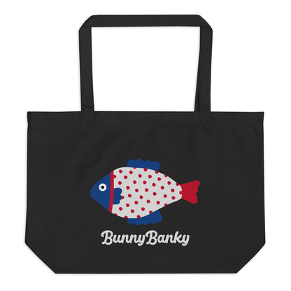 EcoFlex Large Organic Tote Bag - BunnyBanky