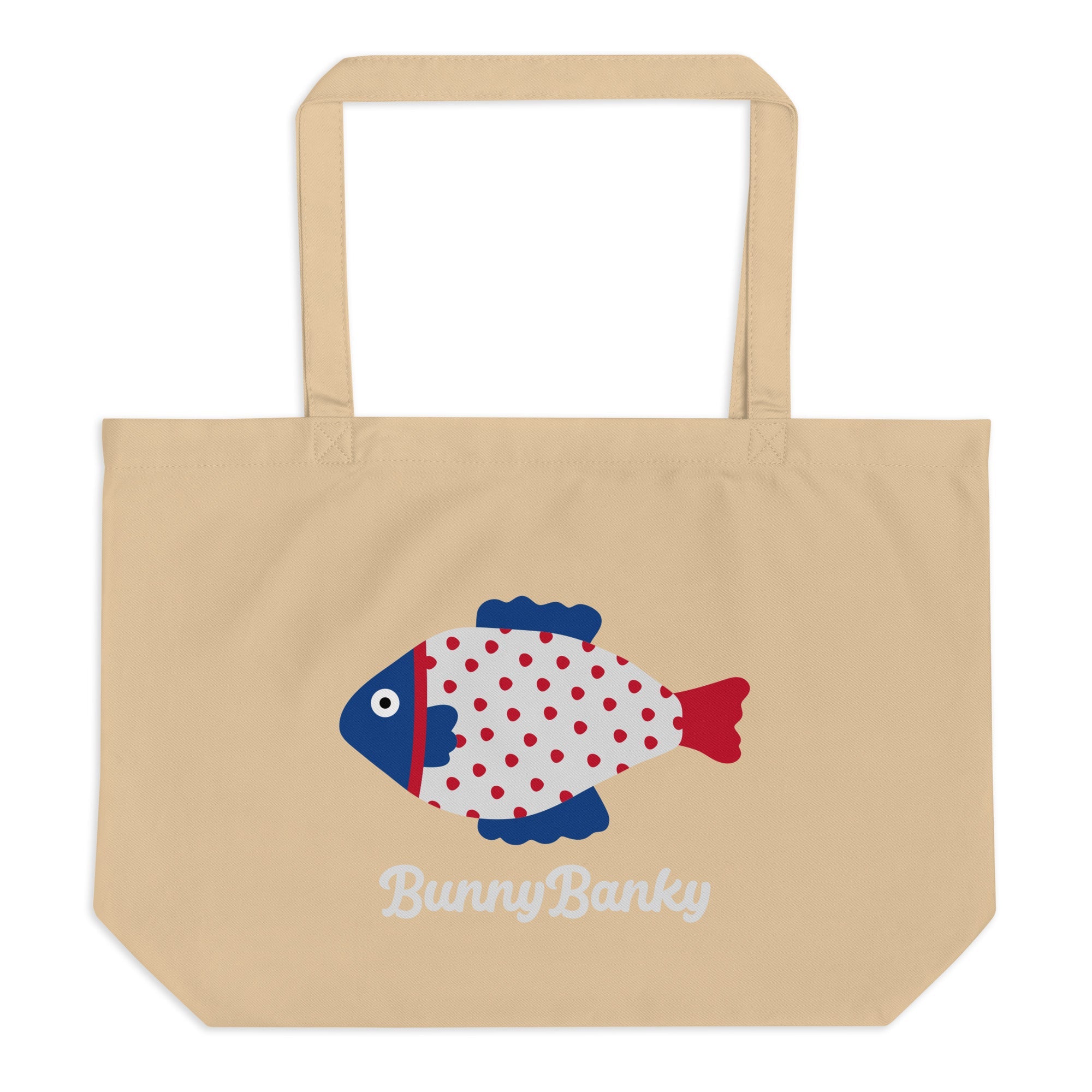 EcoFlex Large Organic Tote Bag - BunnyBanky