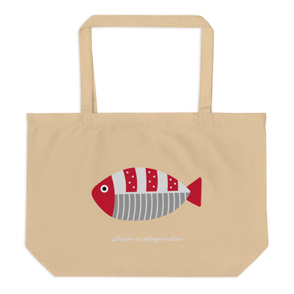 EcoFlex Large Organic Tote Bag - BunnyBanky