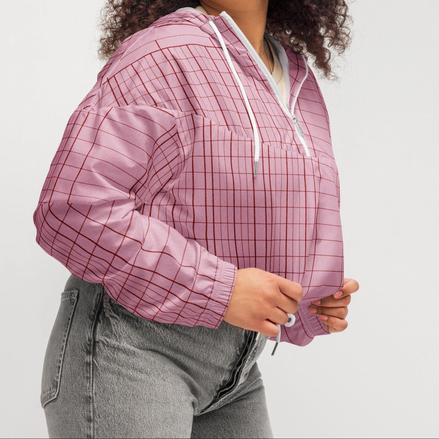 Edinburgh Women’s Cropped Windbreaker - BunnyBanky