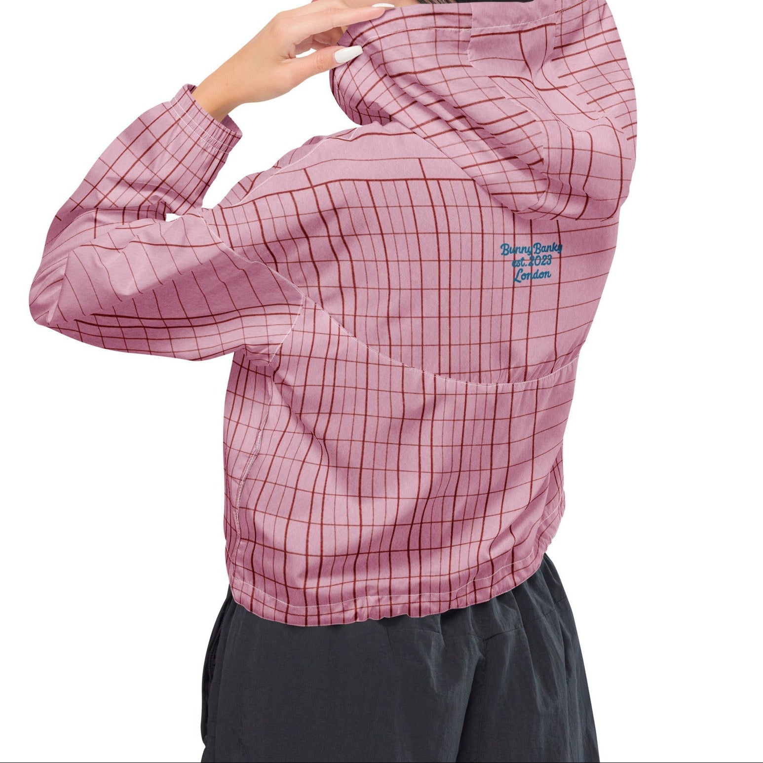 Edinburgh Women’s Cropped Windbreaker - BunnyBanky