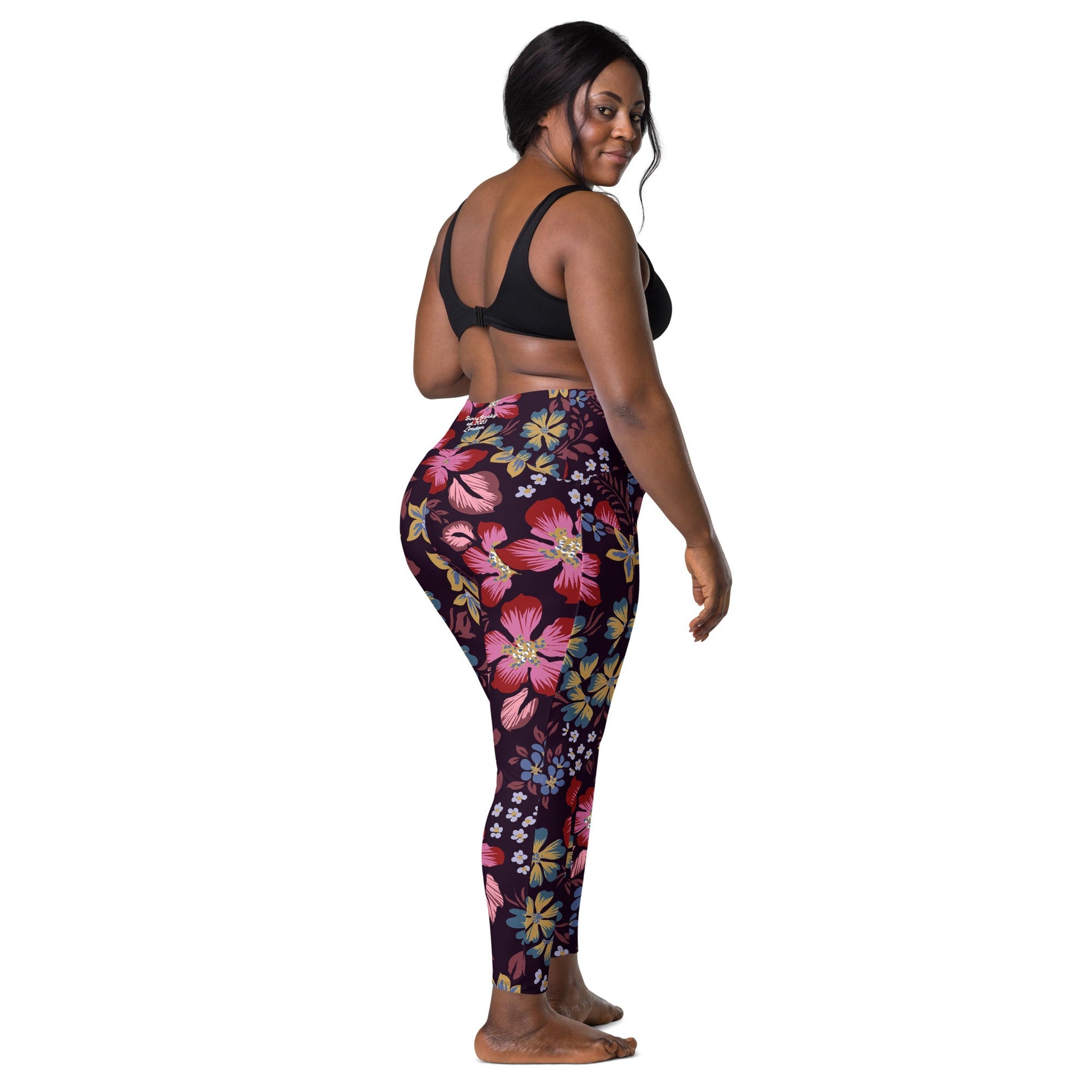 Green Park Leggings with pockets - BunnyBanky