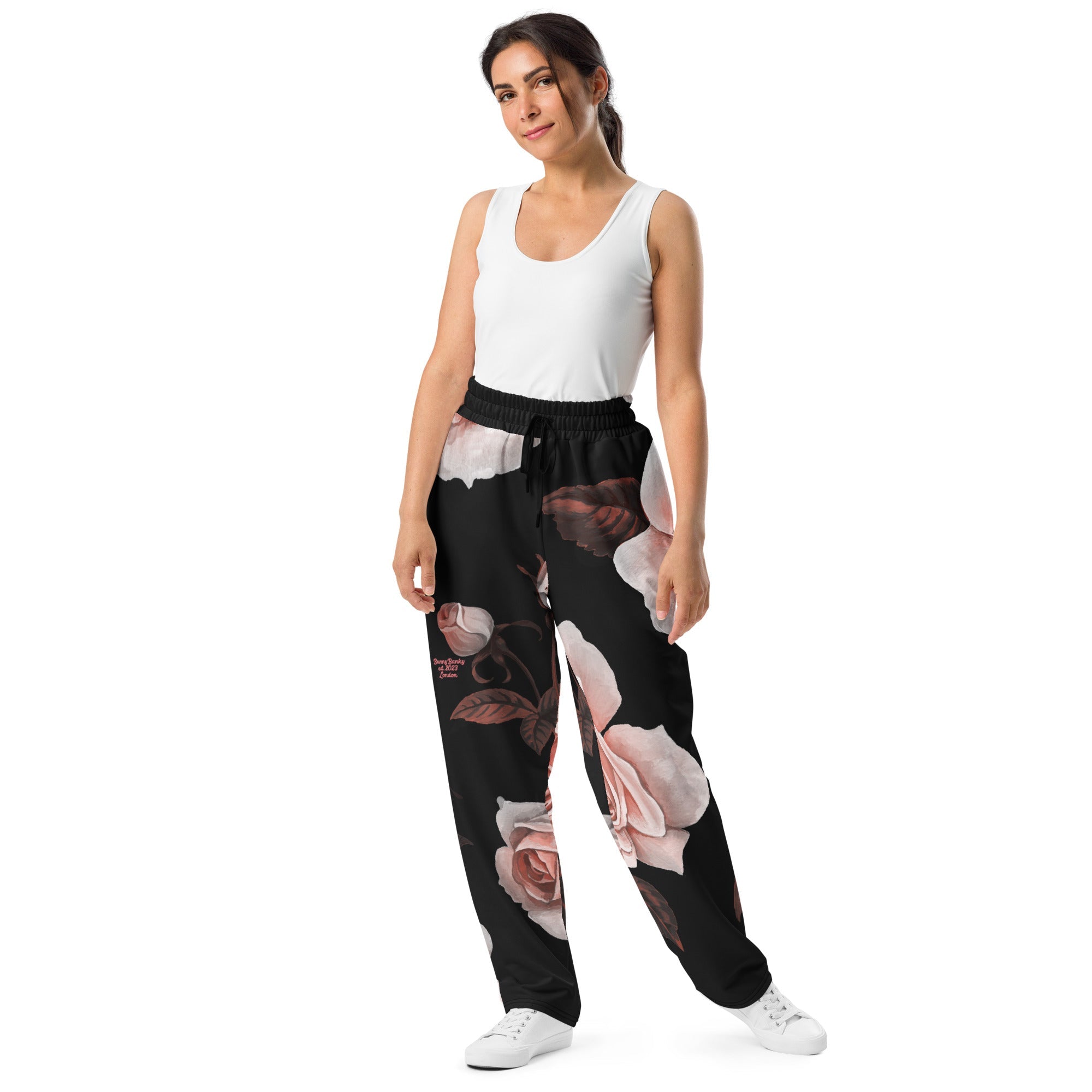 Manhattan Wide-Leg Joggers - BunnyBanky