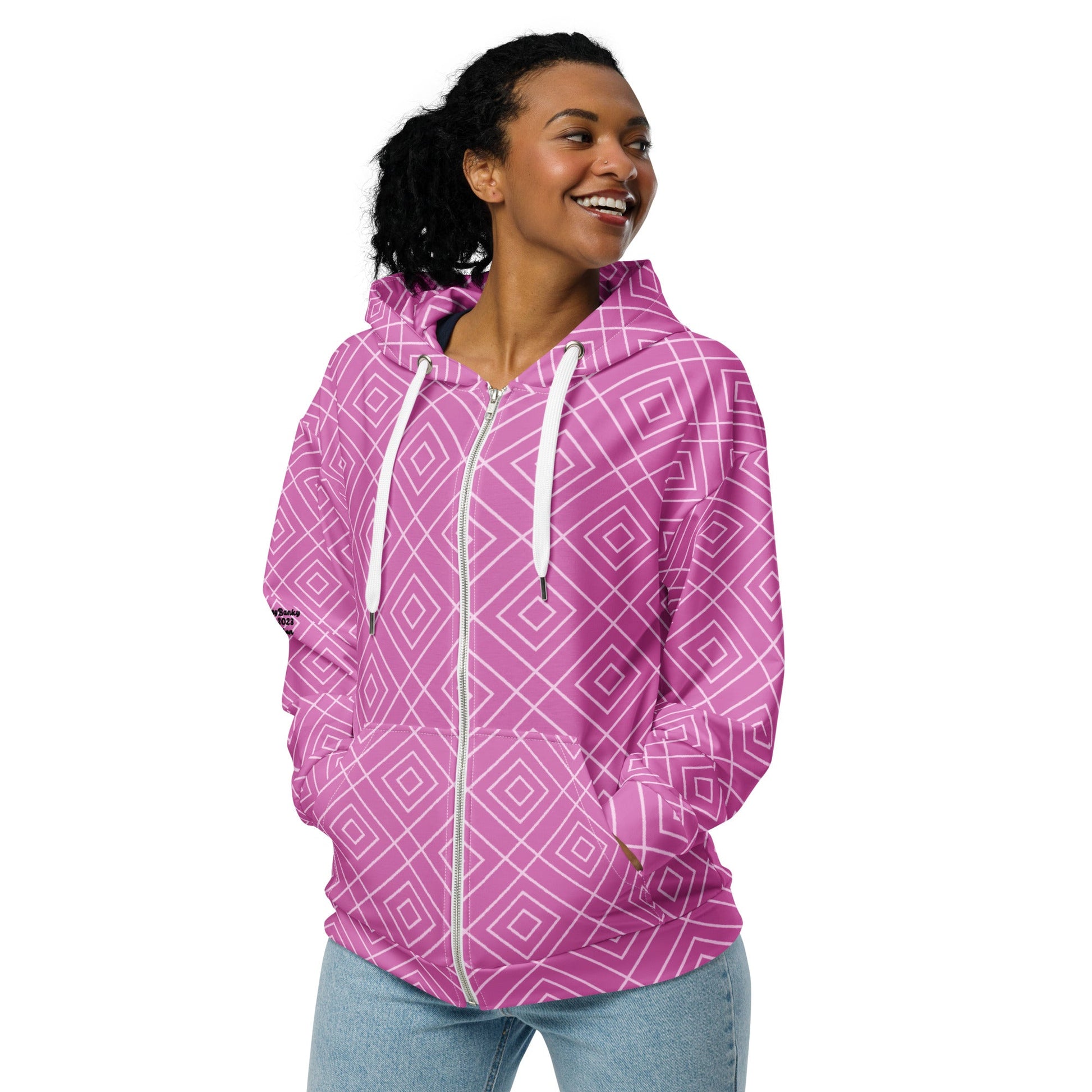 Mayfair Unisex Zip Hoodie - BunnyBanky