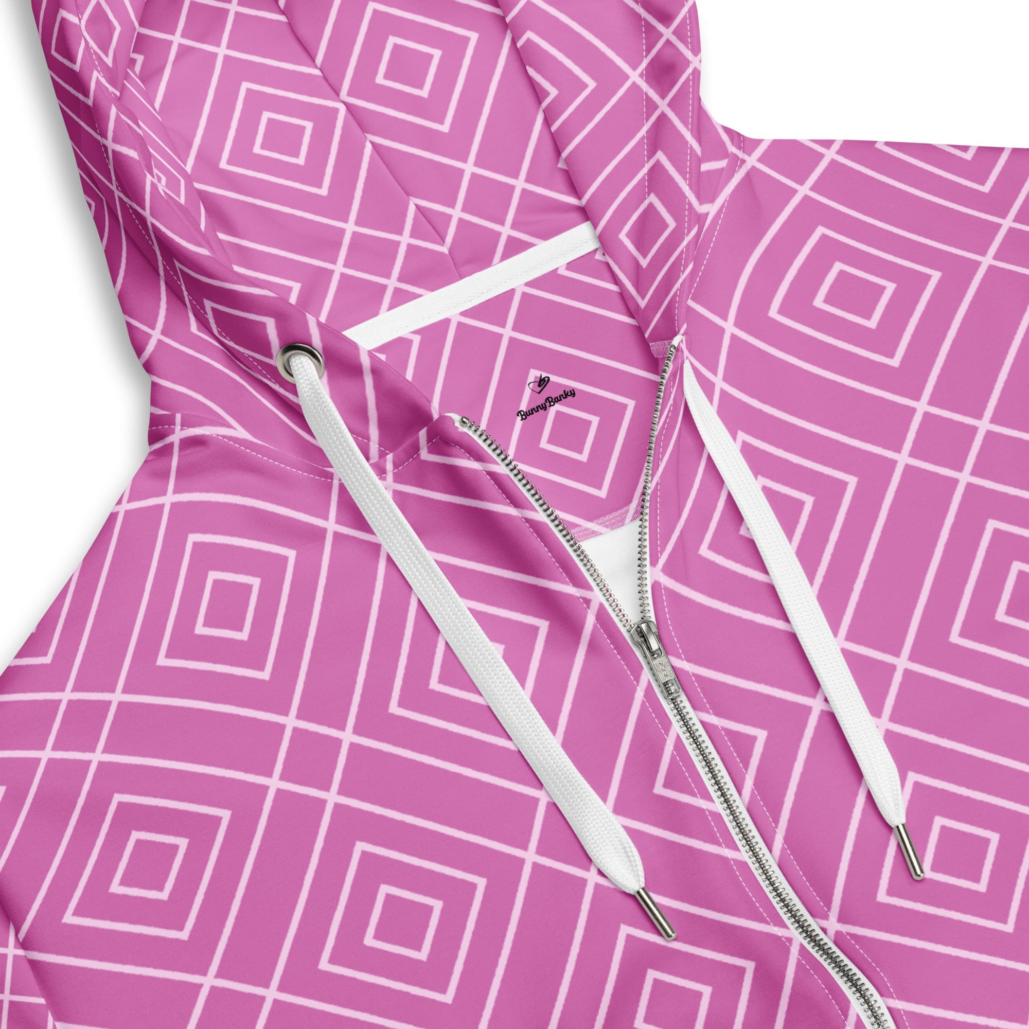 Mayfair Unisex Zip Hoodie - BunnyBanky