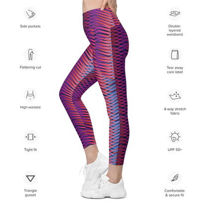 Moorgate Leggings with pockets - BunnyBanky