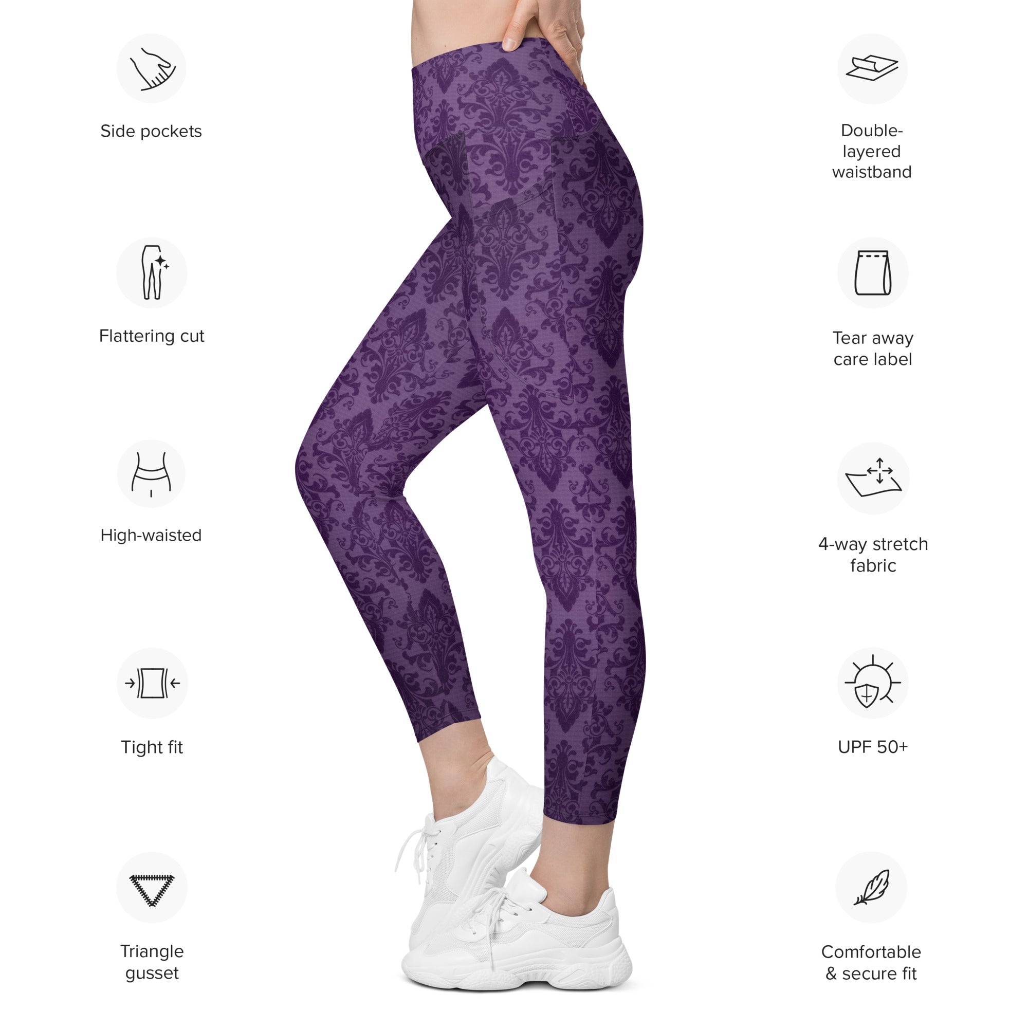 Moorgate Leggings with pockets - BunnyBanky