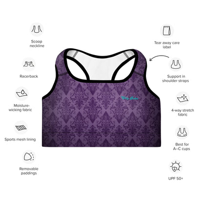 Moorgate Padded Sports Bra - BunnyBanky