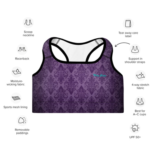 Moorgate Padded Sports Bra - BunnyBanky