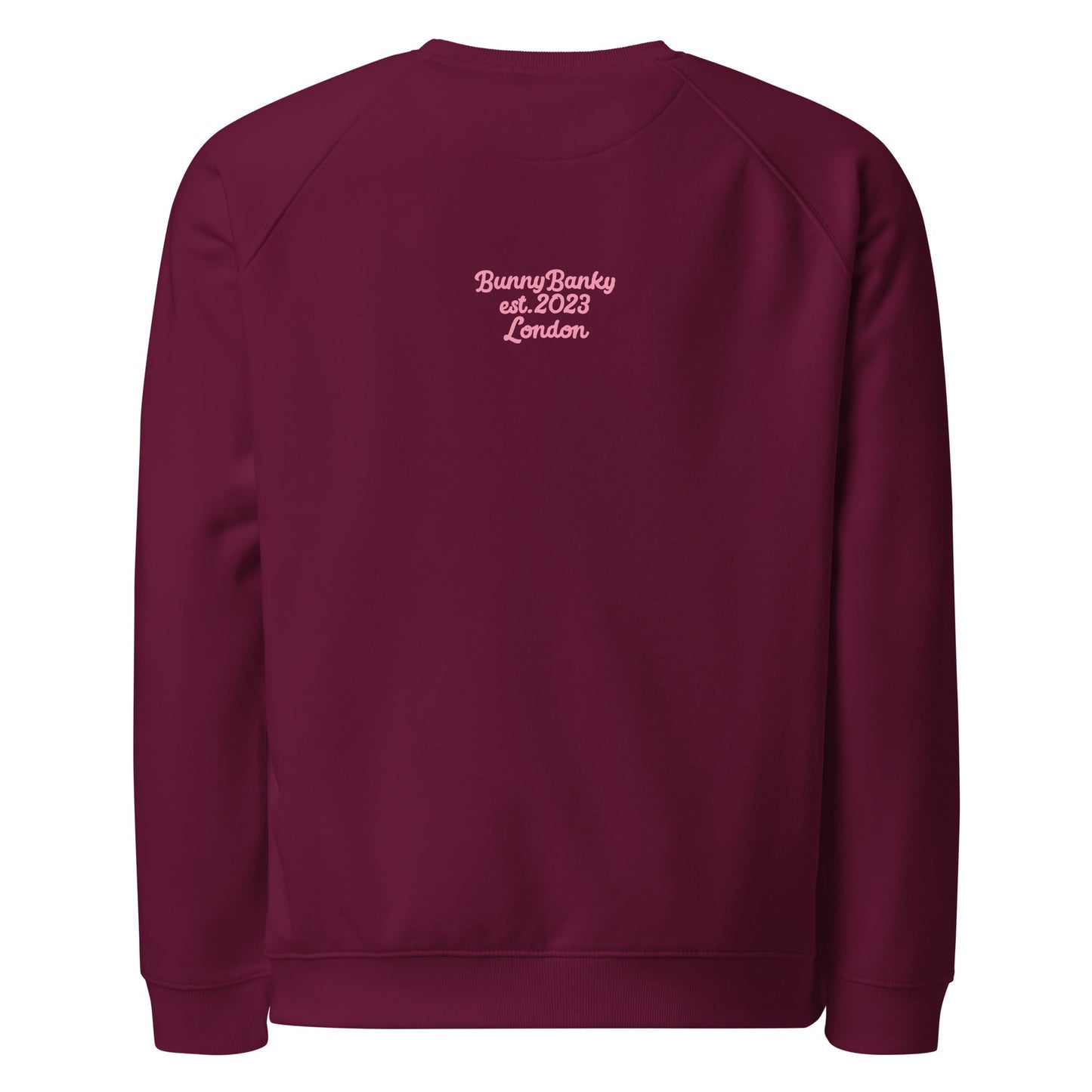 Moorgate Unisex organic Raglan Jumper - BunnyBanky