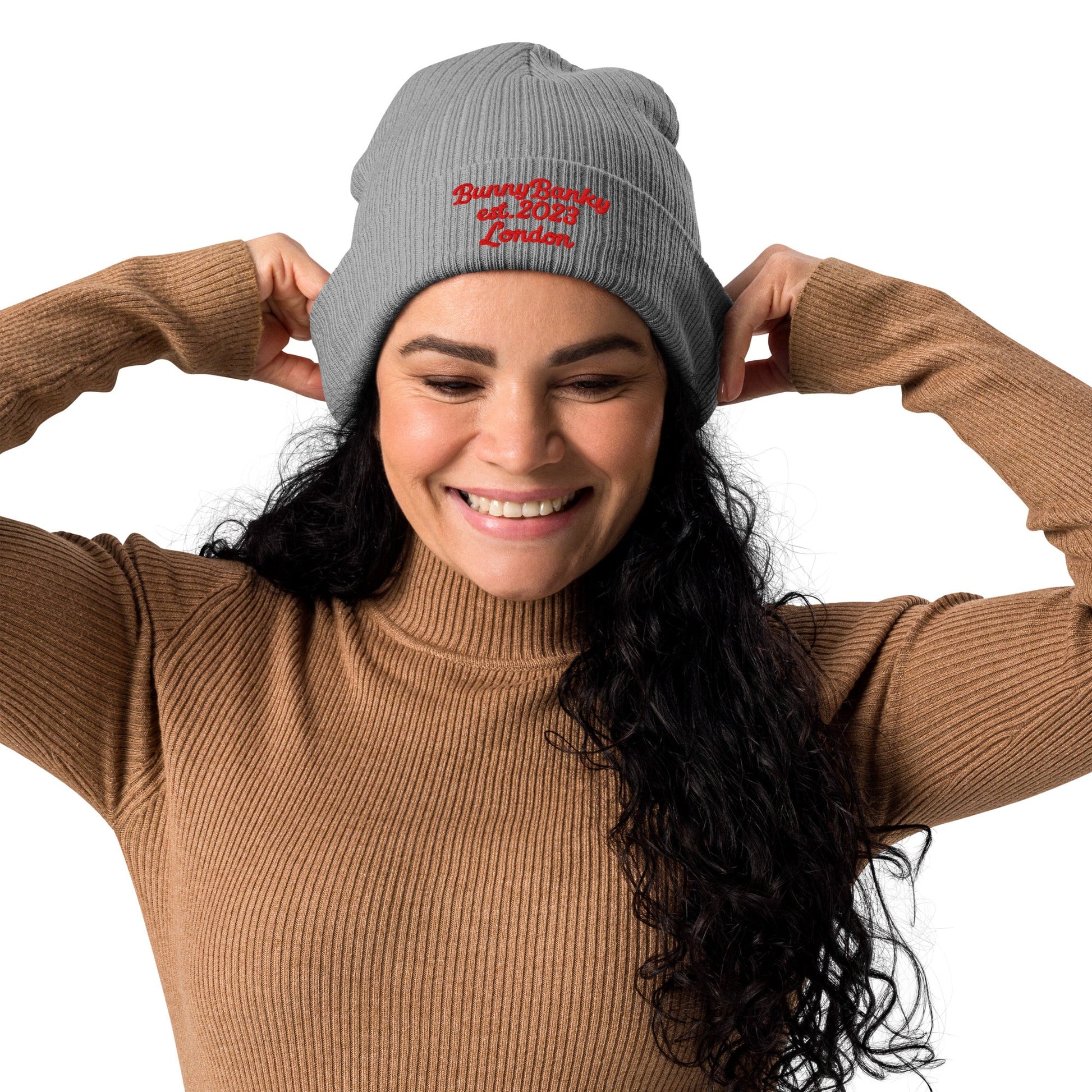 New York Organic ribbed beanie - BunnyBanky