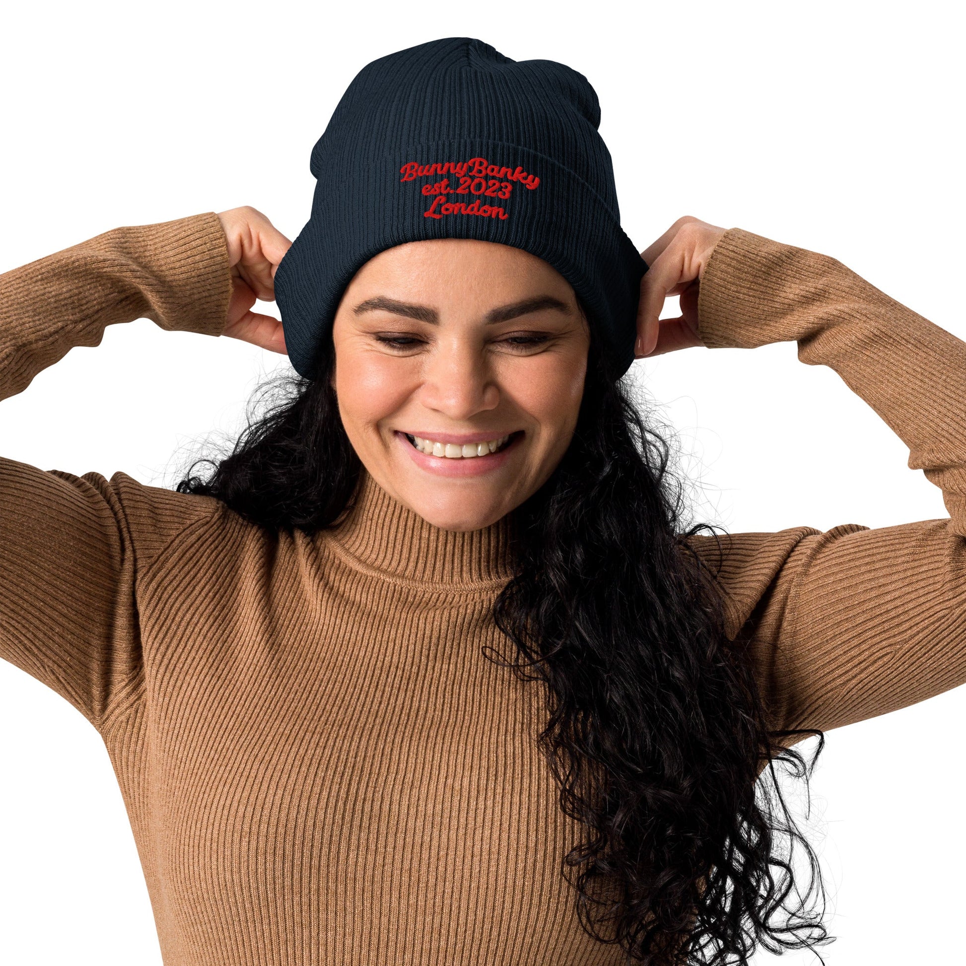 New York Organic ribbed beanie - BunnyBanky