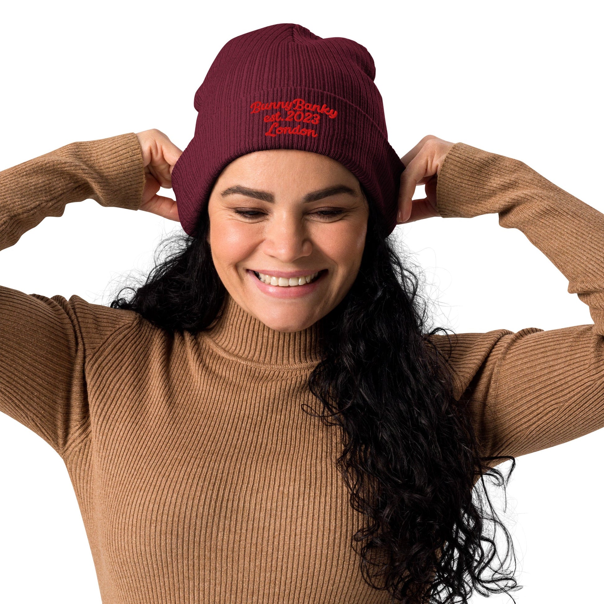 New York Organic ribbed beanie - BunnyBanky