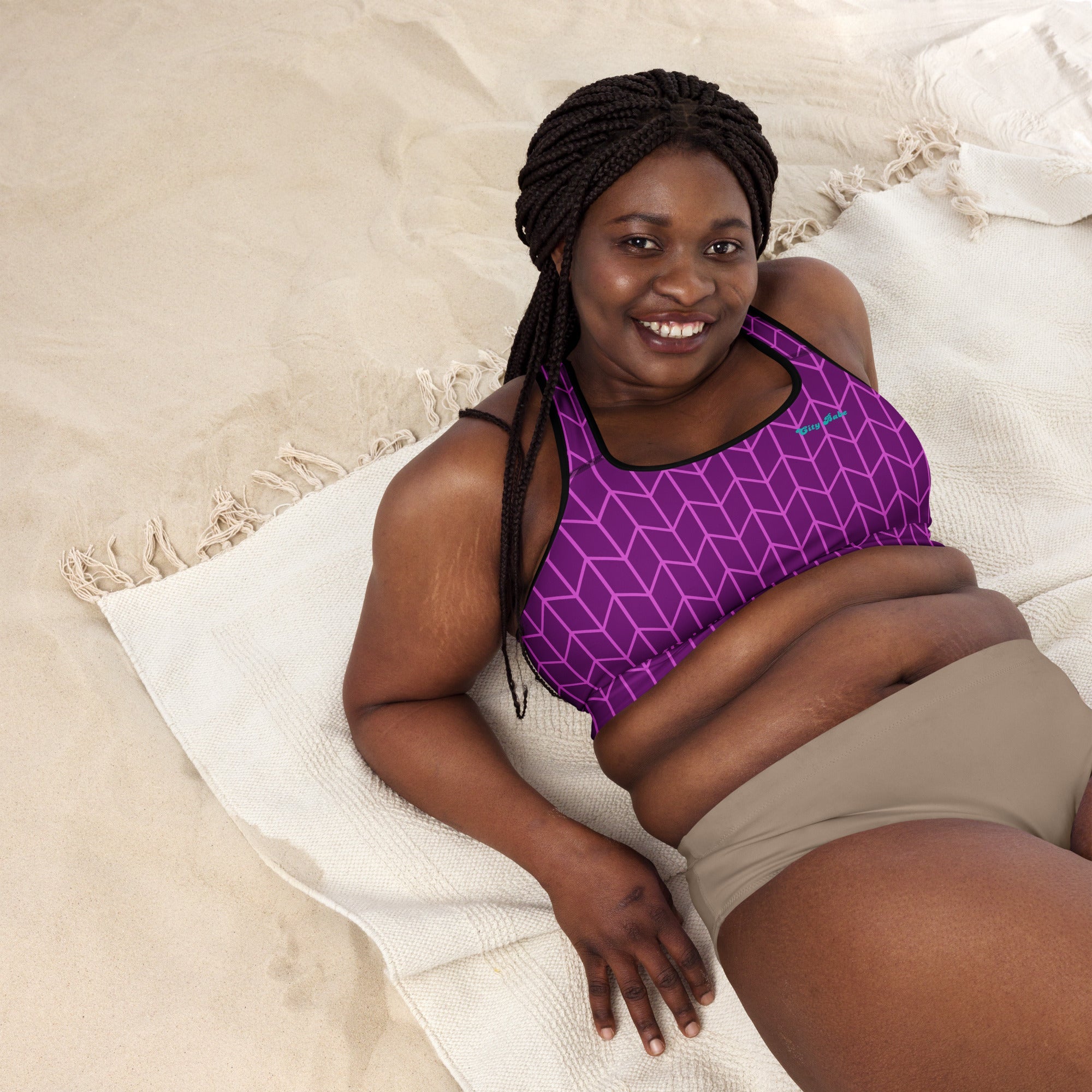 New York Padded Sports Bra - BunnyBanky