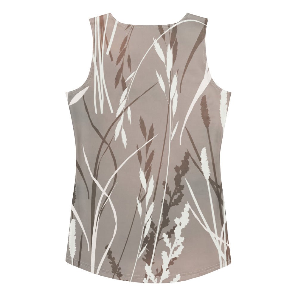a close up of the back of the osaka performance tank top