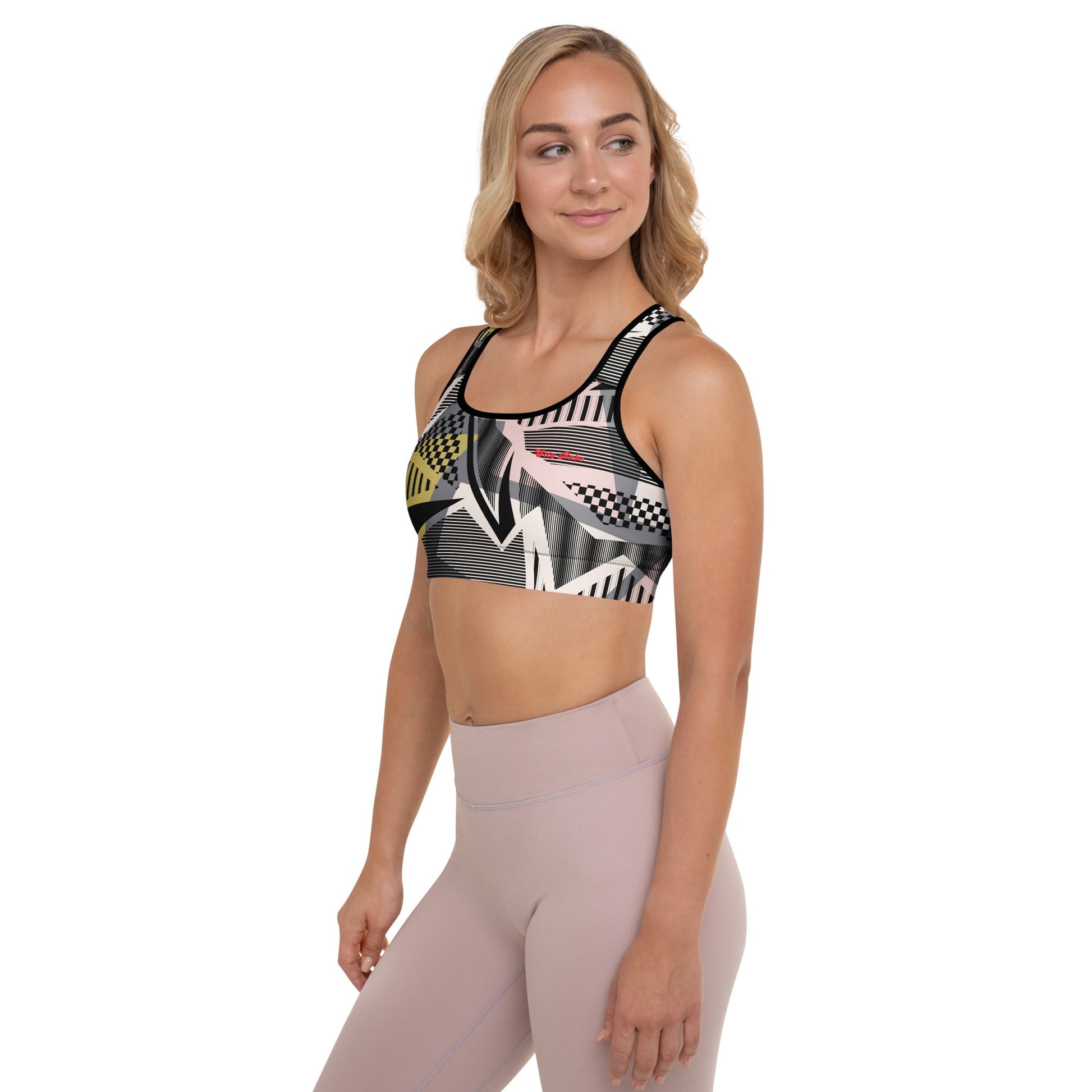 Oxford Padded Sports Bra - BunnyBanky