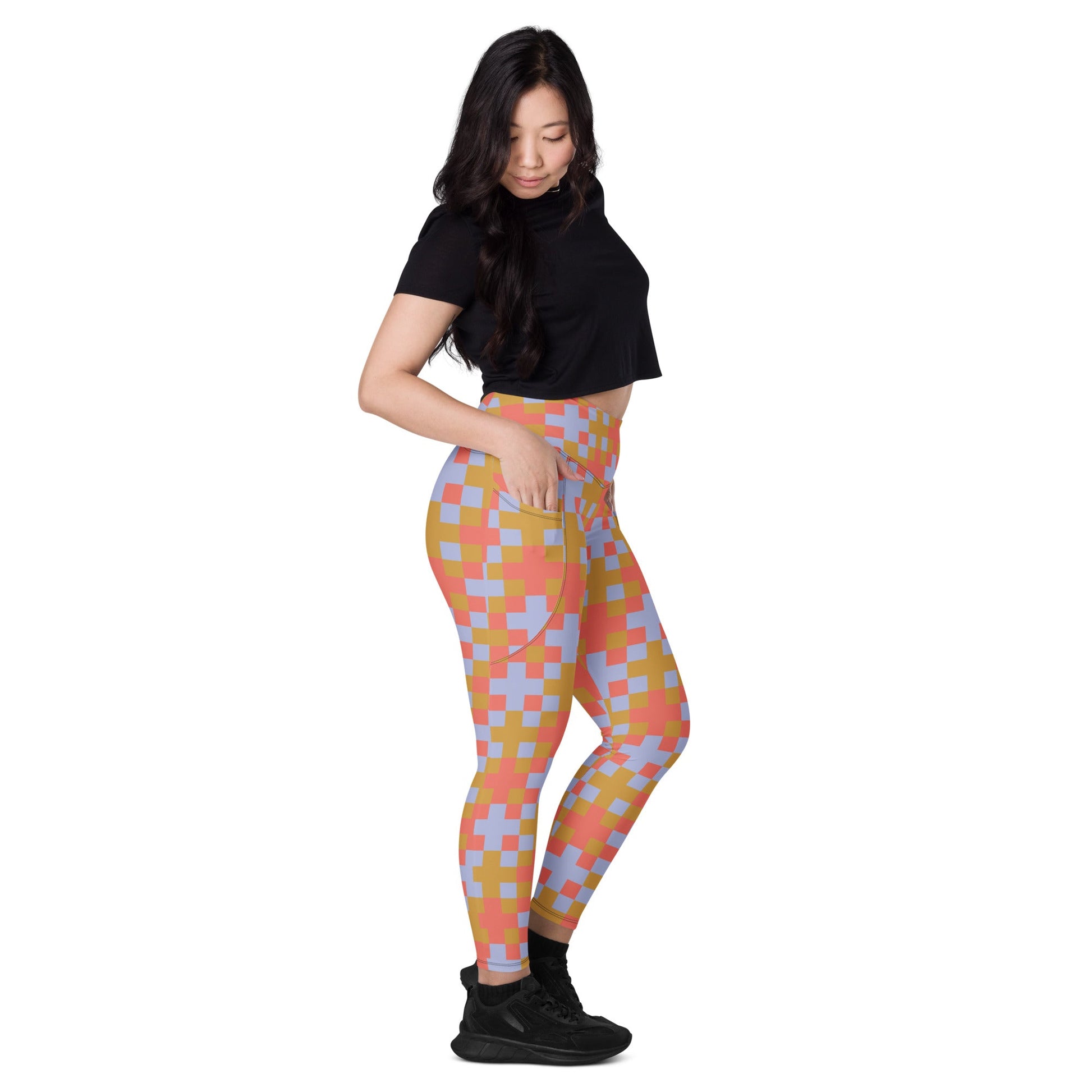 Paris Leggings with pockets - BunnyBanky