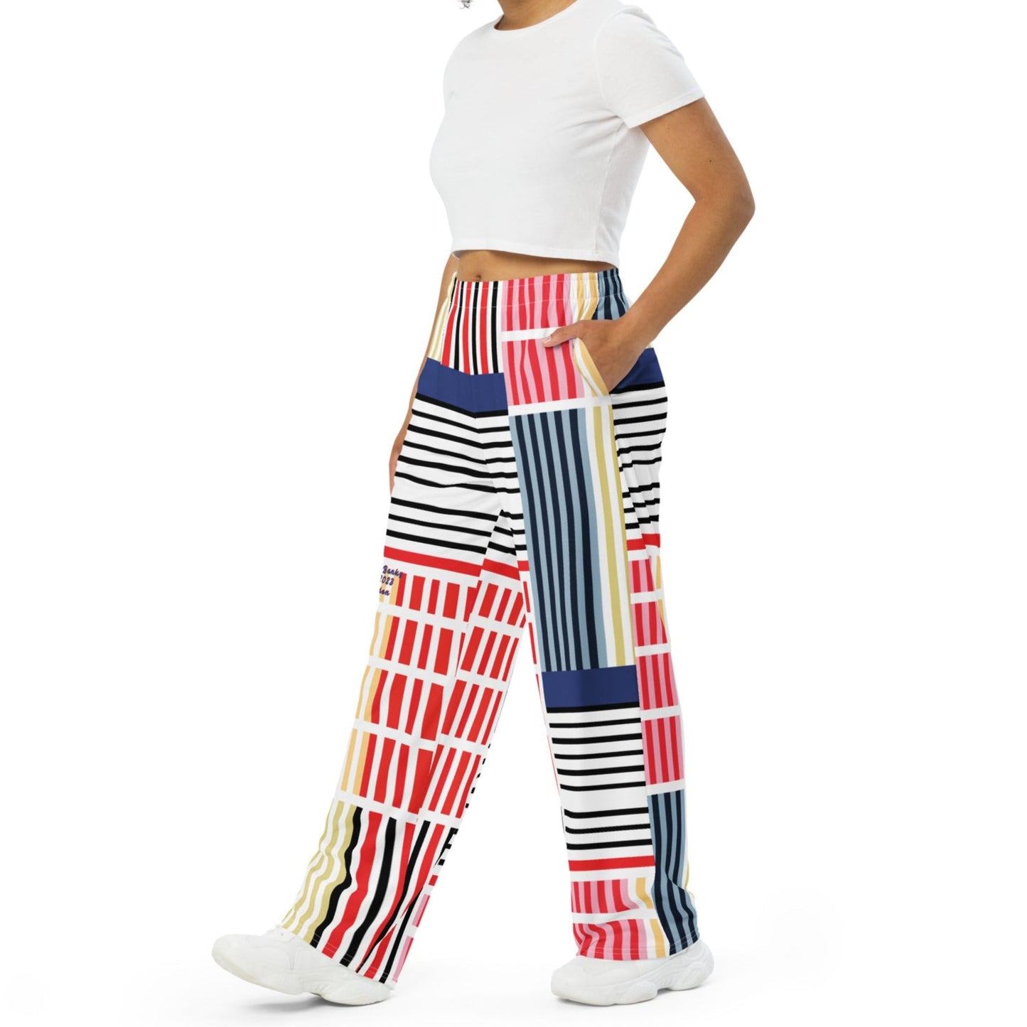 Paris Wide Leg Joggers - BunnyBanky
