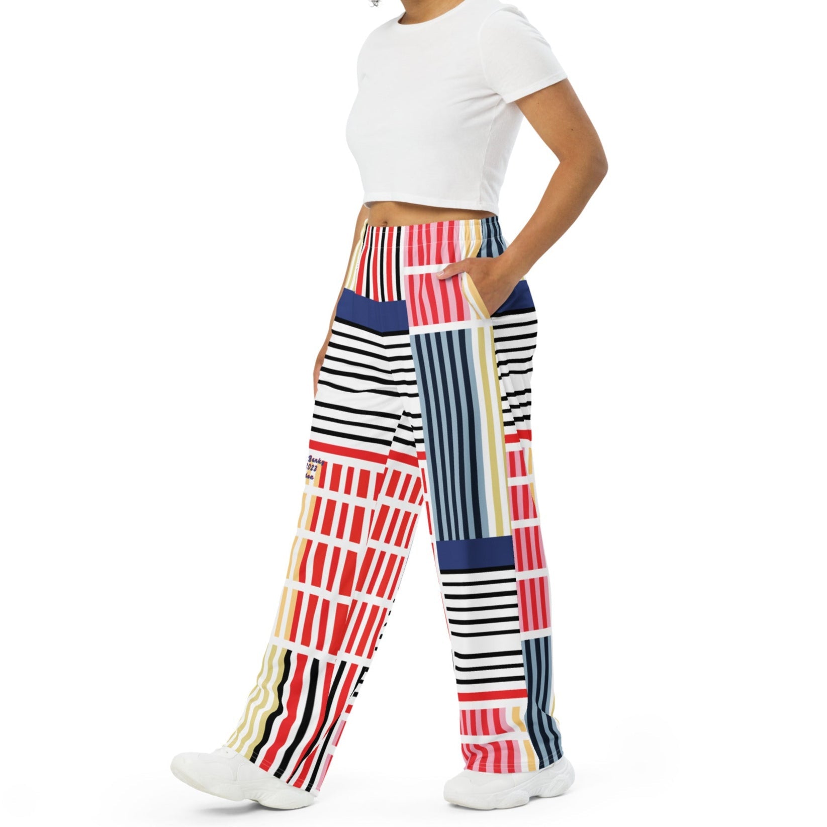 Paris Wide Leg Joggers - BunnyBanky
