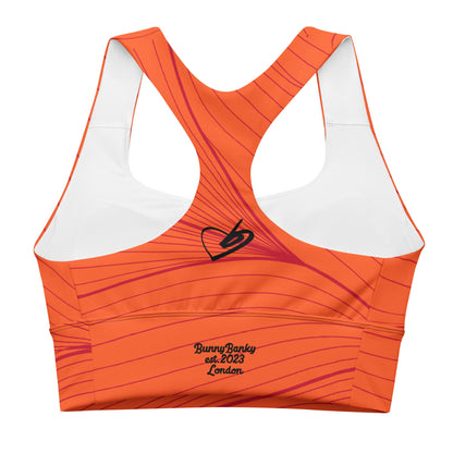 Rhodes Longline Sports Bra - BunnyBanky