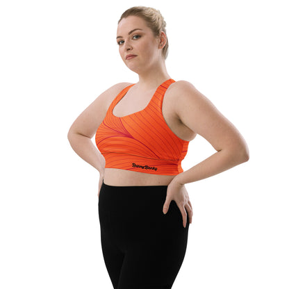 Rhodes Longline Sports Bra - BunnyBanky