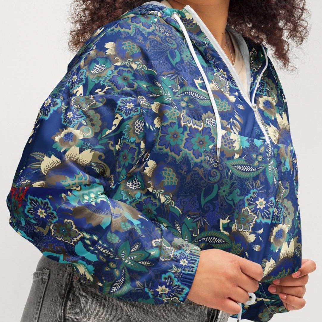 rio Cropped Windbreaker - Jackets by BunnyBanky