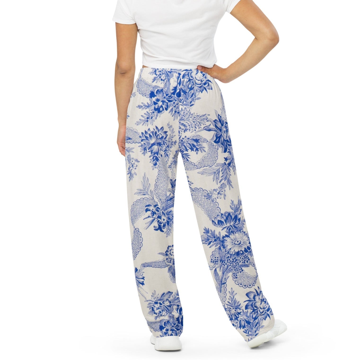 Saint Germain Wide Leg Joggers - BunnyBanky